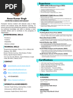 SDE Resume Qualcom