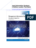 Management Information Systems Global 14th Edition Laudon Test Bank