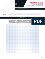 Prueba Fisica Mru y Mruv 1 Bach