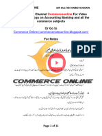 Commercial Geography Model Paper Urdu