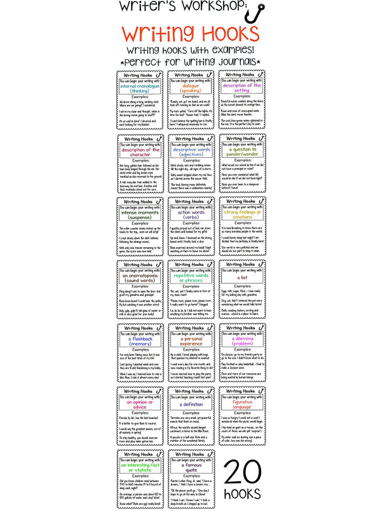 20 Hooks | PDF