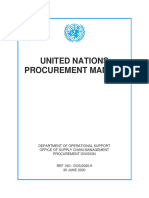 United Nations Procurement Manual 2020