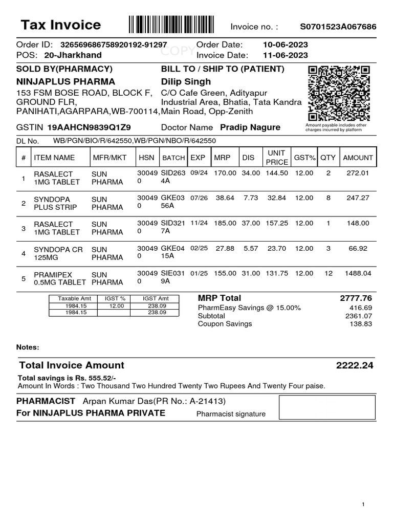 June 2023 Bill | PDF