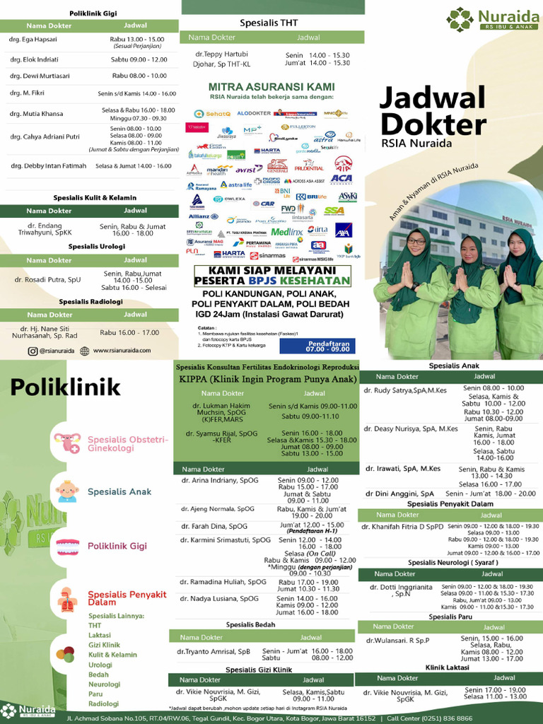QH4xYC6ZQaC8bKQWbnJ0 - Jadwal Dokter-Dikompresi | PDF