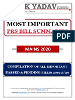 PRS Imp Bill Summaries Compiled 2019-20 TheIAShub F-Compressed