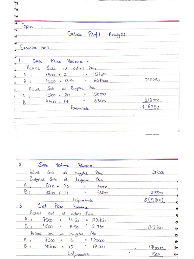 Cost Accounting Notes M. Com Part 2 | PDF