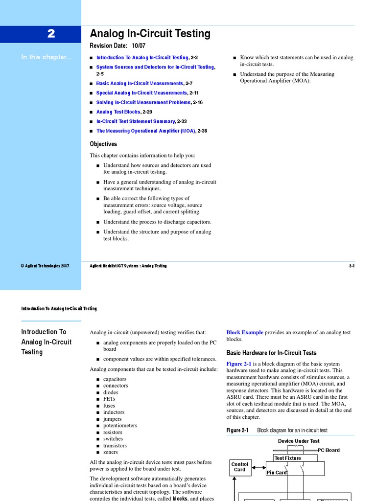 Analog Testing 02 | PDF | Electrical Impedance | Field Effect Transistor