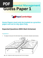 Evm Past Paper For Igcse | PDF