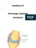 Inleiding Arthro Myo (Zelfstudie) Anatomie