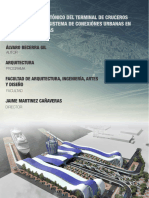 Proyecto Arquitectónico Del Terminal - Álvaro Becerra - 2018