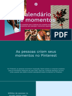Calendário de Momentos 2022 - Pinterest
