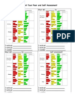 Plan Tour Peer and Self Assessment