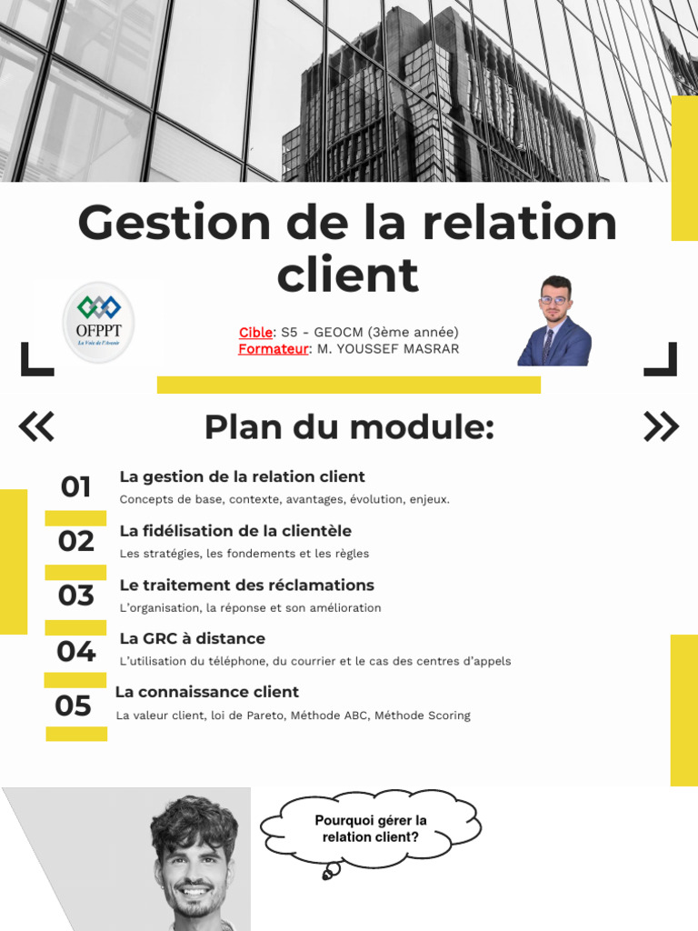 Support GRC Y.masrar | PDF | Finance et gestion monétaire