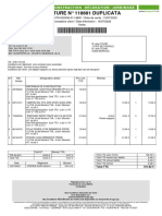 Facture #118881 DUPLICATA