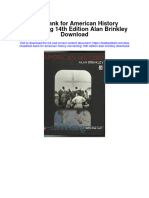 Test Bank For American History Connecting 14th Edition Alan Brinkley Download