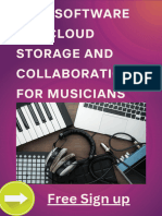 Best Software For Cloud Storage and Collaboration For Musicians