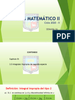 Semana 16 - Análisis Matemático II