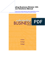 Understanding Business Nickels 10th Edition Solutions Manual