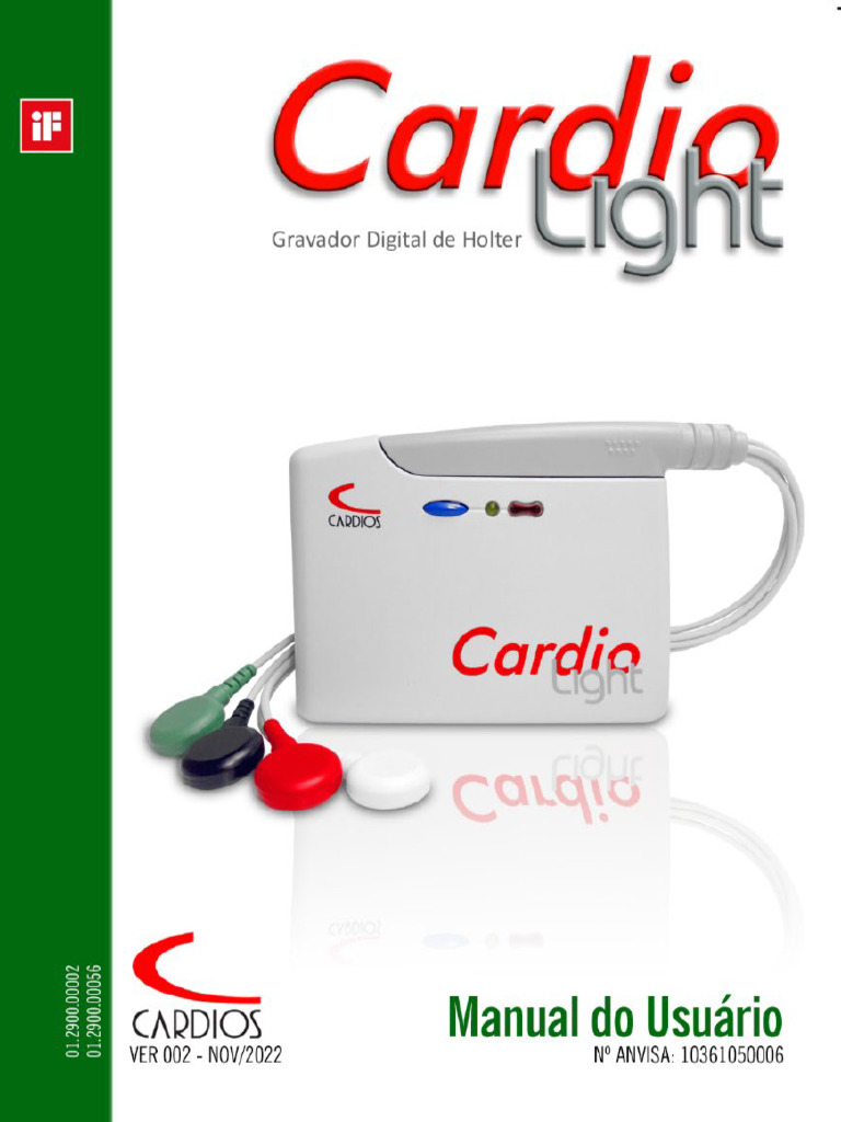 Manual Do Holter CardioLight - VER002-NOV2022 | PDF ...