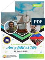 Vi Encuentro de Amor y Lealtad A La Patria. Orientaciones