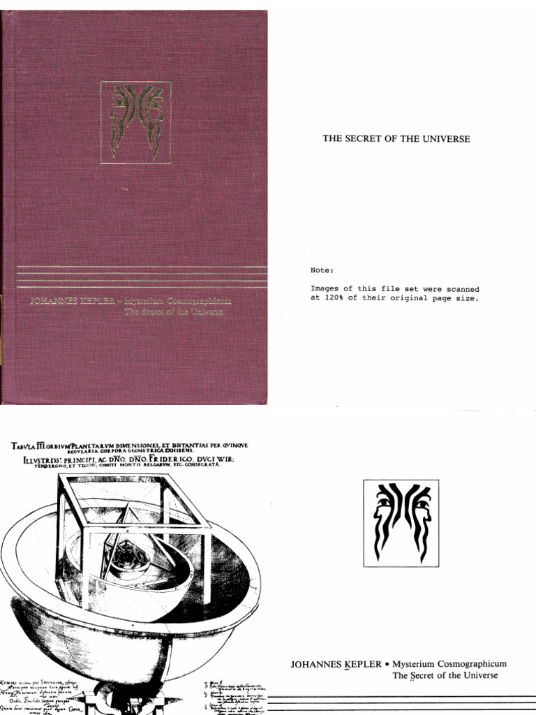 Mysterium Cosmographicum PDF