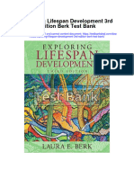 Exploring Lifespan Development 3rd Edition Berk Test Bank