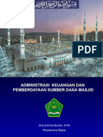 Administrasi Keuangan Dan Pemberdayaan Sumber Dana Masjid
