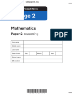 STA177737e 2017 Key Stage 2 Mathematics Paper 2 Reasoning