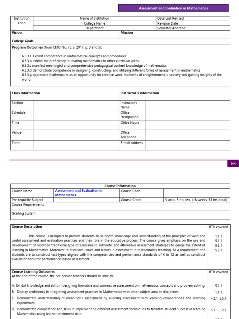 WHAT IS ASSESSMENT AND EVALUATION IN MATHEMATICS visual data 7