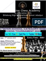 1st INTERSCHOOL CHESS TOURNAMENT 2024