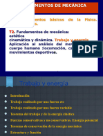 Tema 4 - Trabajo y Energía Fisica