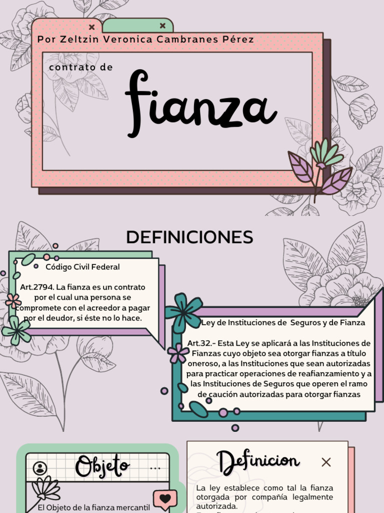 Contrato de Fiaza | PDF | Derecho