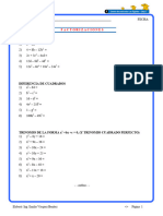 23B. Factorizaciones Tipos