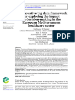 Innovative Big Data Framework Exploring Impact On Decision-Making in Healthcare Sector