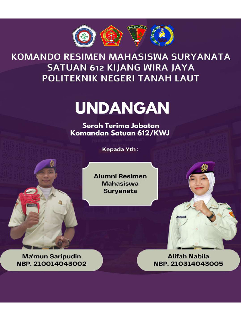 Alumni Resimen Mahasiswa | PDF