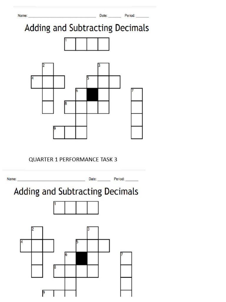 Math6 Q1 PT3 | PDF