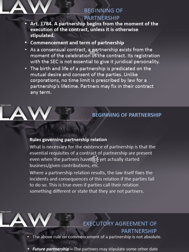 Partnership Rights and Duties Explained | PDF