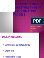 Milk Processing Steps and Standards