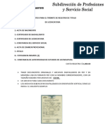 Requisitos Tramite Registro Licenciatura