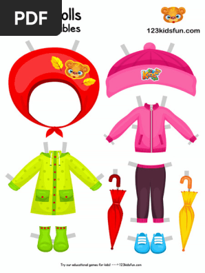 Printable-Little-Princess-Paper-Doll-Autumn-Dresses-05