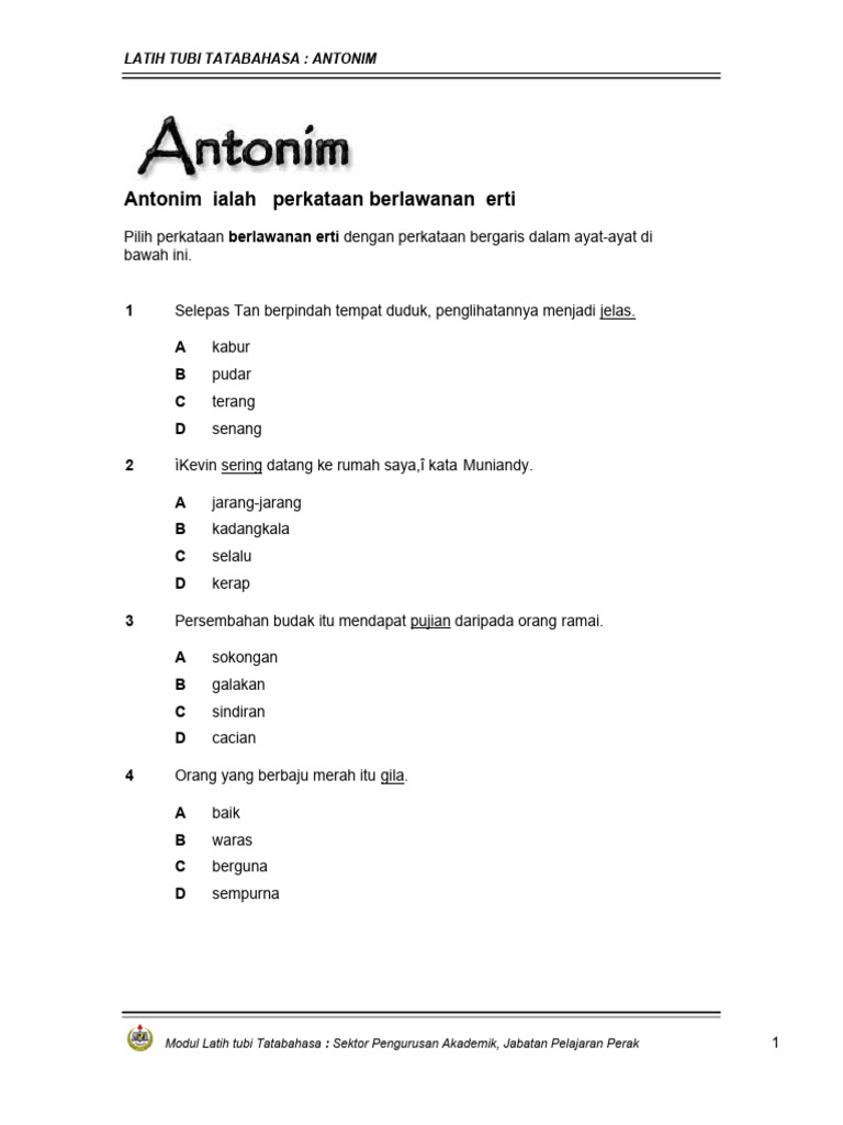 Antonim pdf