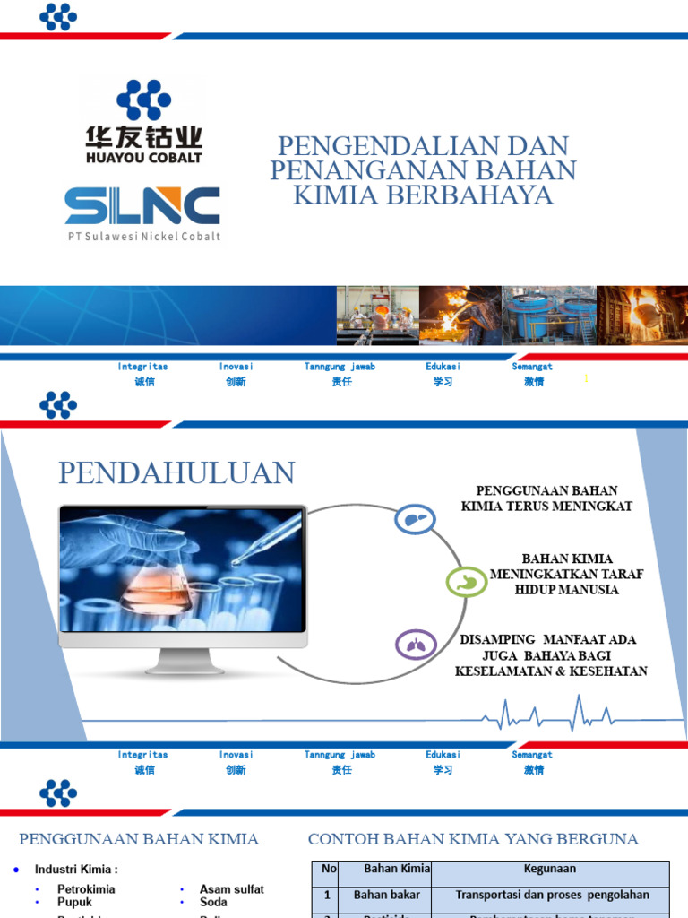 SLNC - ENV - Hazardous Chemical Management | PDF