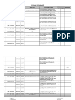 Juli Jurnal Mengajar & Agenda Harian