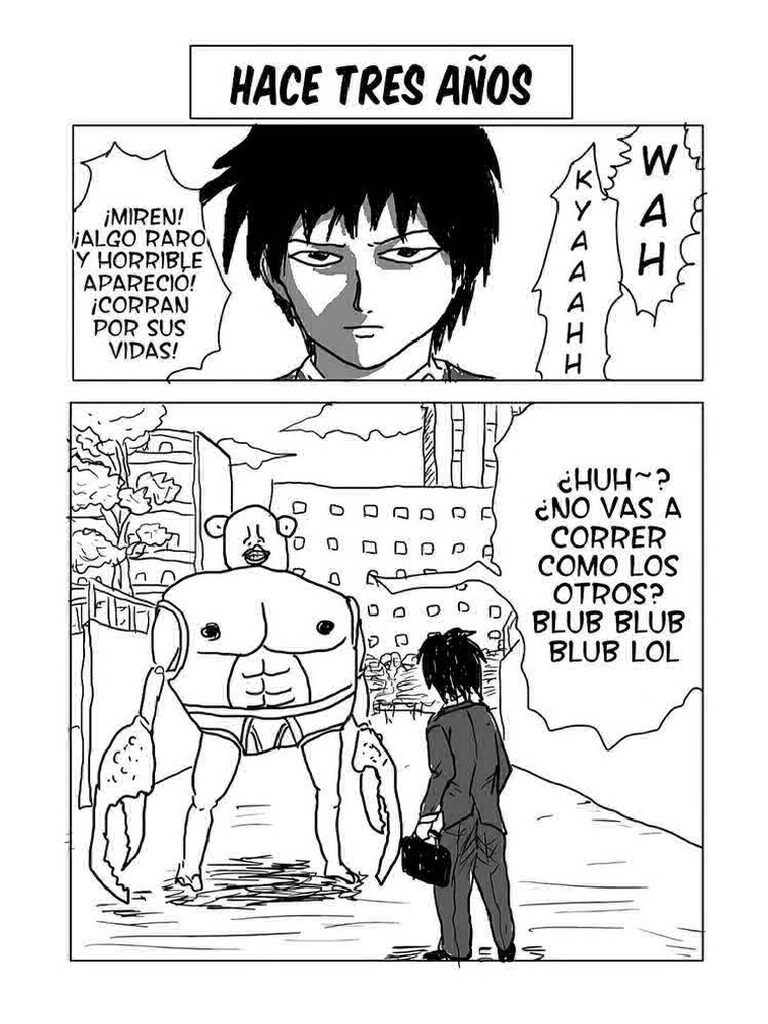 One Punch Man Webcomic 2 | PDF