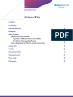 Effective Annual Interest Rate: Lesson 5.2