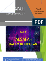 Kuliah 2 - Falsafah Dalam Kehidupan