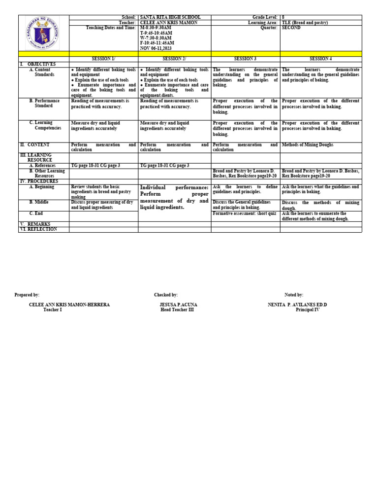 Dll Bread and Pastry.2QRT PDF