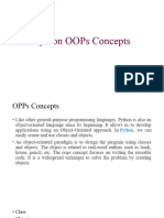 19.python OOPs Concepts