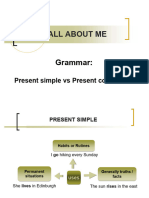2ESO - U1 - Present Simple or Continuous Presentation