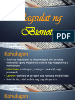 Aralin 1 - Pagsulat NG Bionote